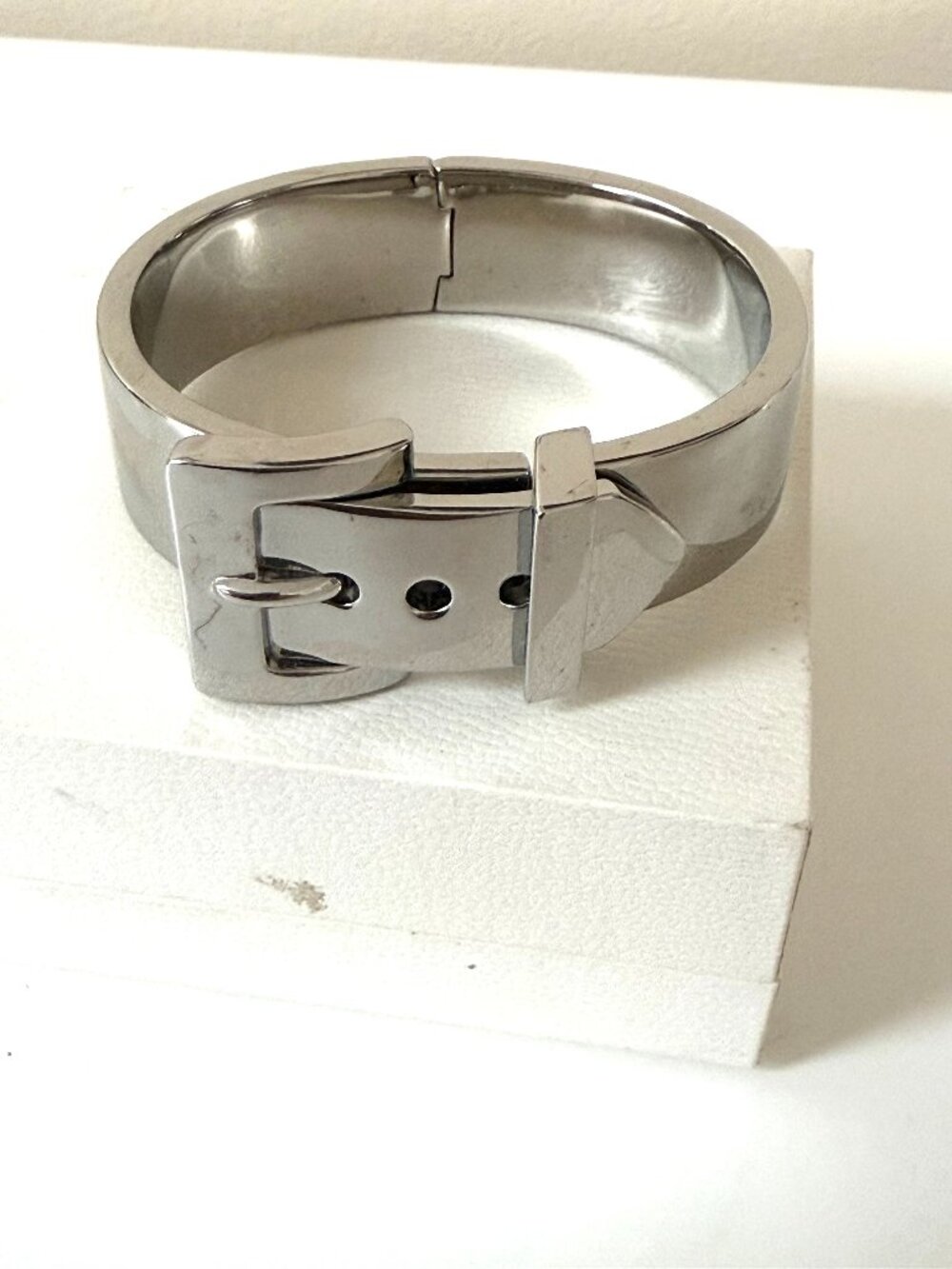 Juicy Couture Silver Hinged Bracelet